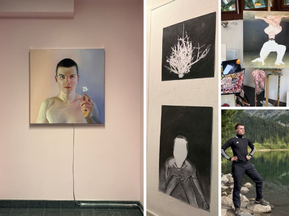 Młody talent ze Starego Sącza. Aleksander Migacz szuka własnej drogi w sztuce