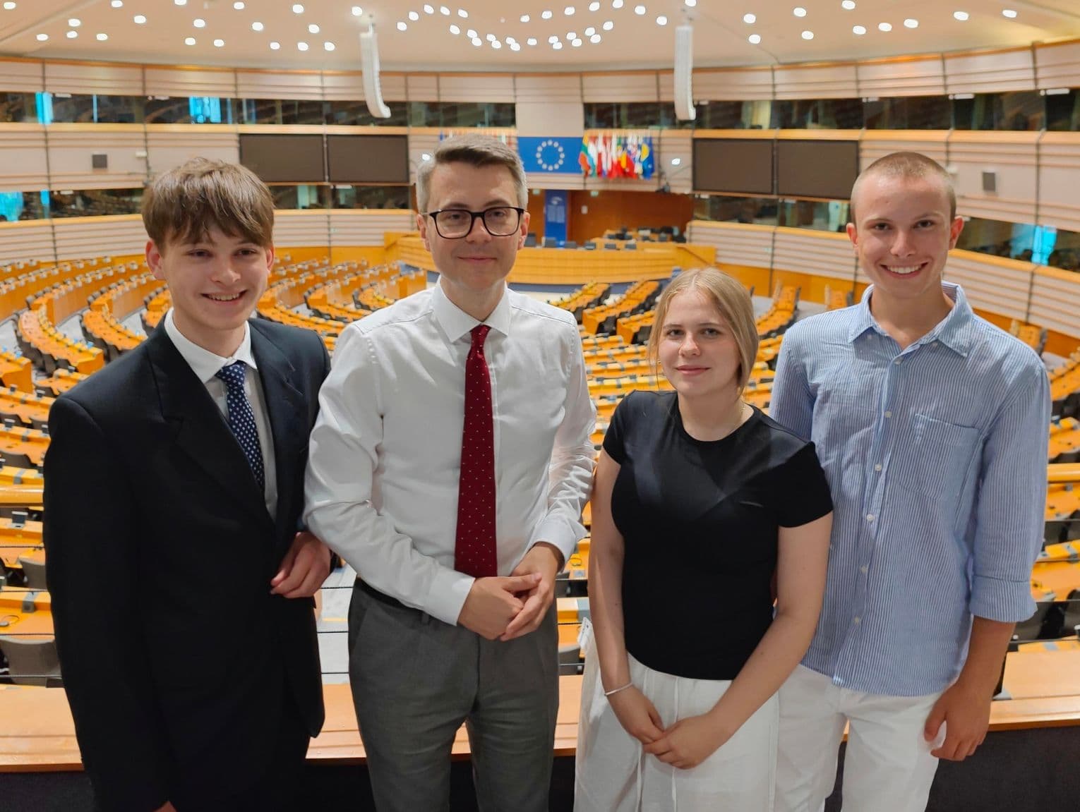 Młodzież wyjechała do Brukseli