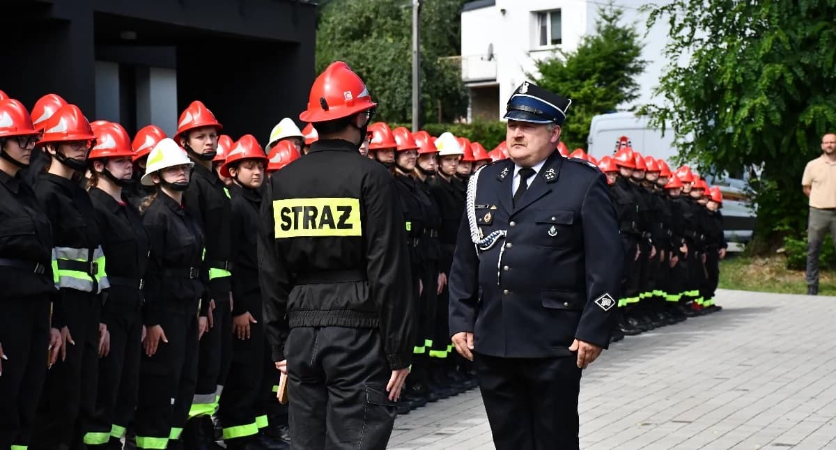 Młodzieżowe Drużyny Pożarnicze zakończyły obóz szkoleniowy w Węgierskiej Górce