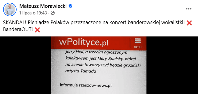 Morawiecki mocno krytykuje władze Rzeszowa. “Taka osoba nie powinna mieć wstępu do Polski”