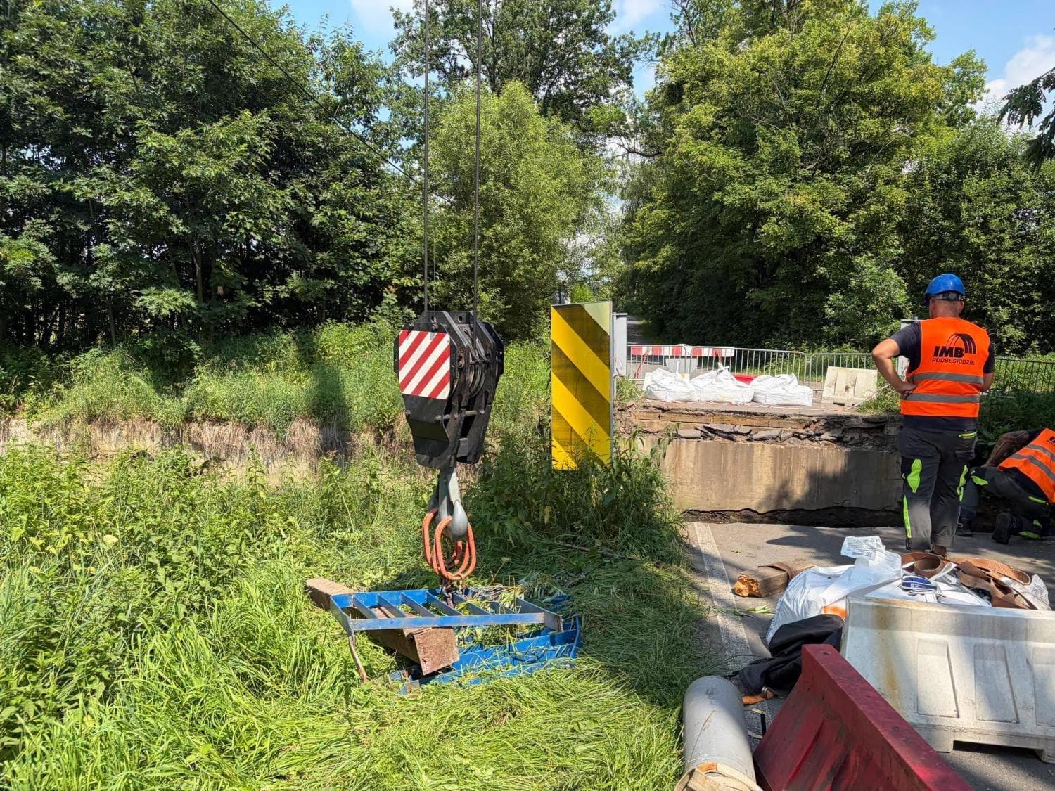 Most na potoku Knajka w Dębowcu zostanie odbudowany