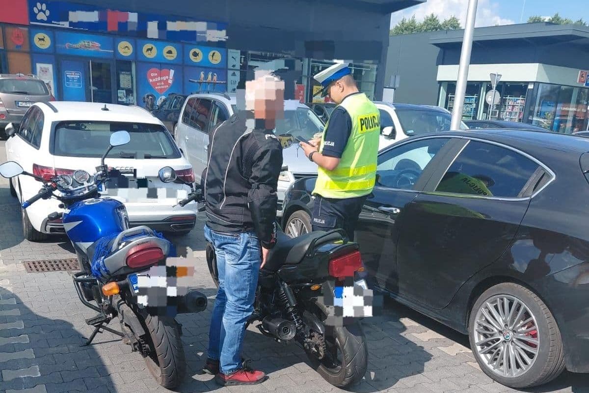 Motocykliści pod lupą. Weekendowa akcja policjantów na drogach powiatu grójeckiego