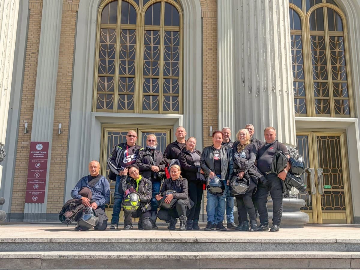Motocykliści ruszyli z Lichenia. Siedem dni, setki kilometrów i modlitwa
