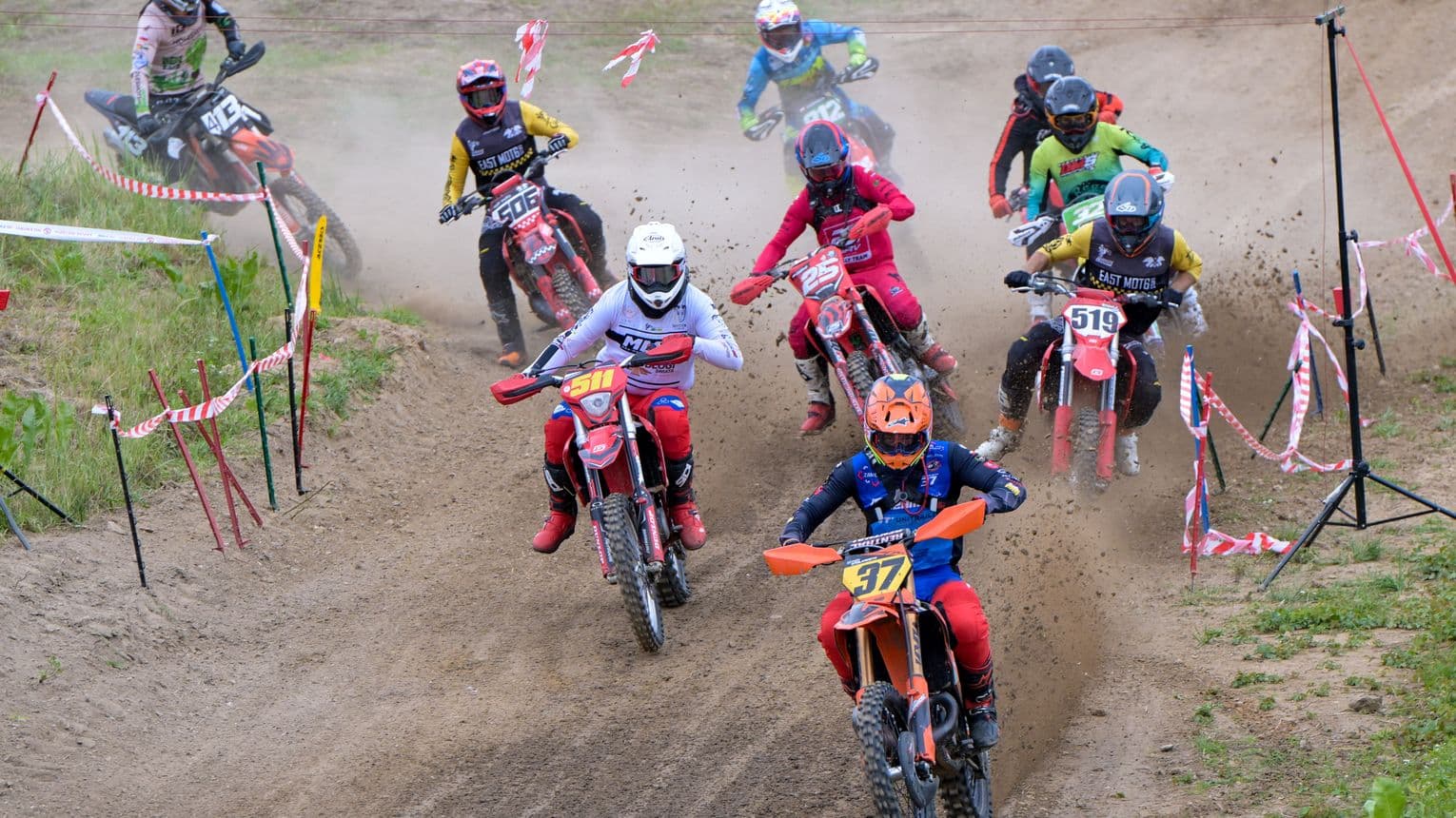 Motocykliści rywalizowali na poligonie. Za nami 4. runda Pucharu Lubelszczyzny Cross Country