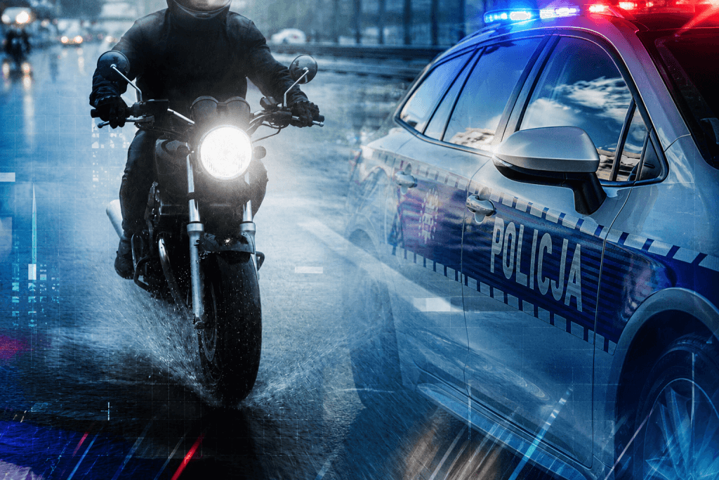 Motocyklista z Ostrołęki ranny w wypadku na Mazurach