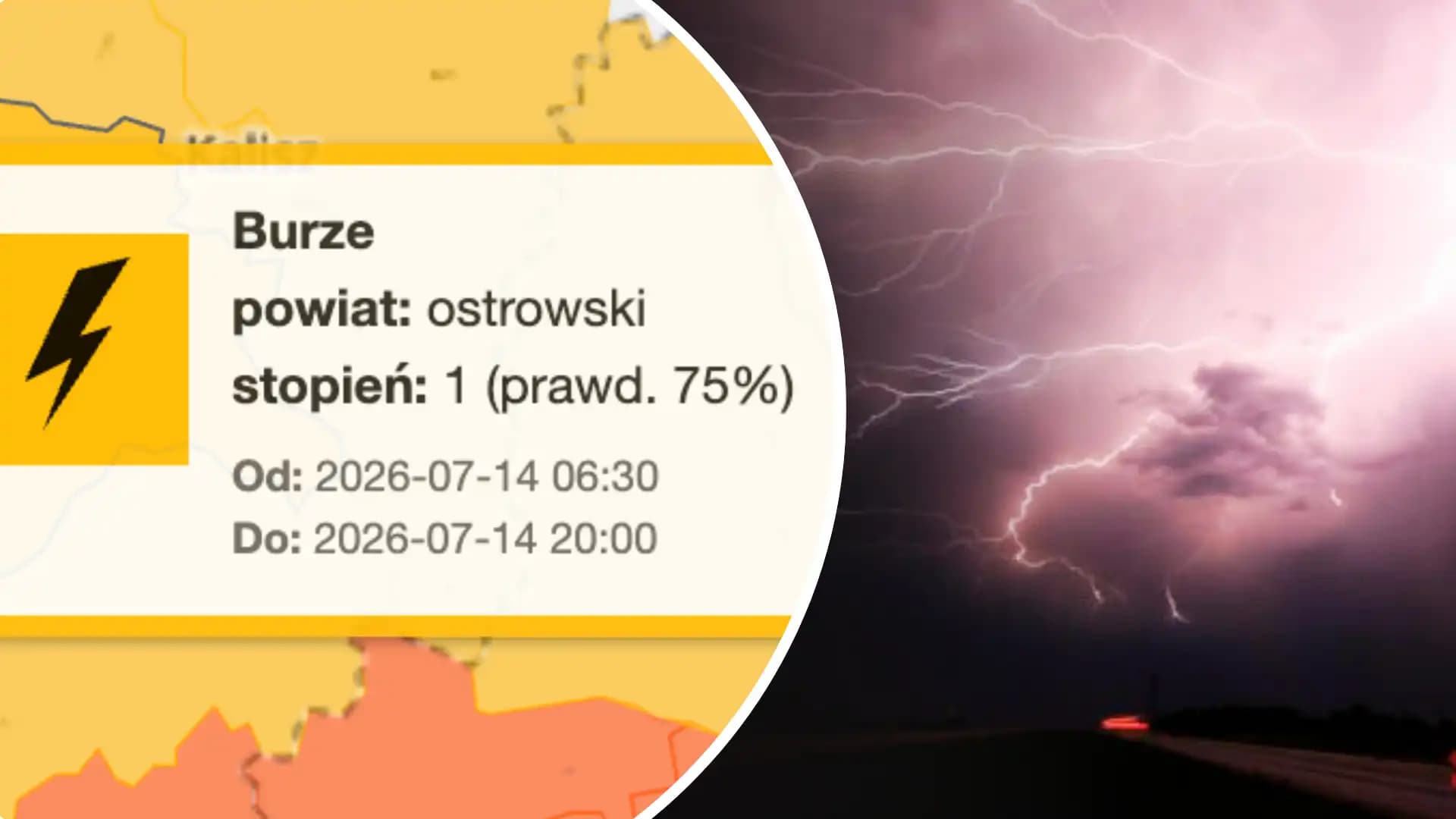Może zagrzmieć. Synoptycy ostrzegają przed groźnymi zjawiskami