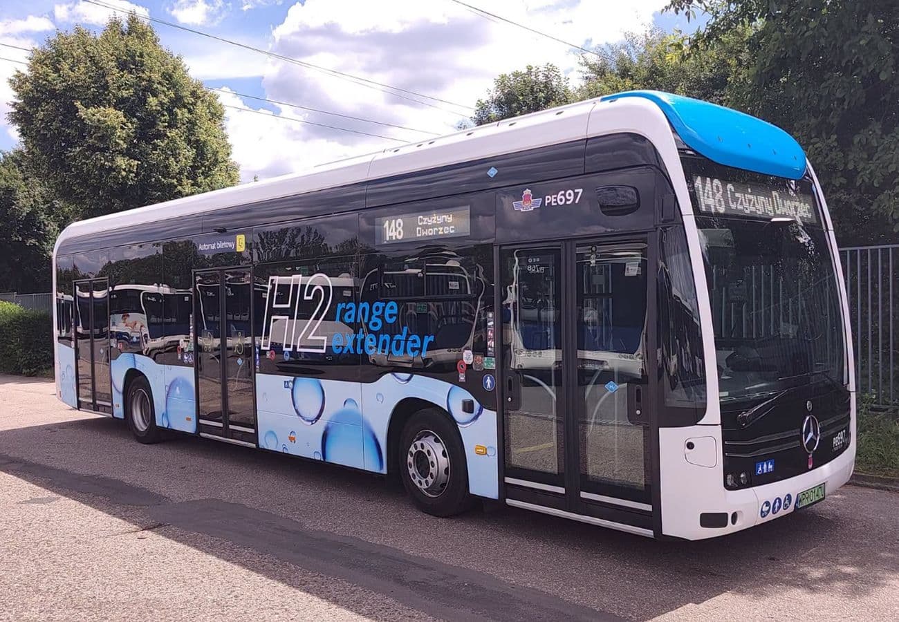 MPK Kraków uruchomiło testy autobusu wodorowego. Pasażerowie spotkają go na kilku liniach