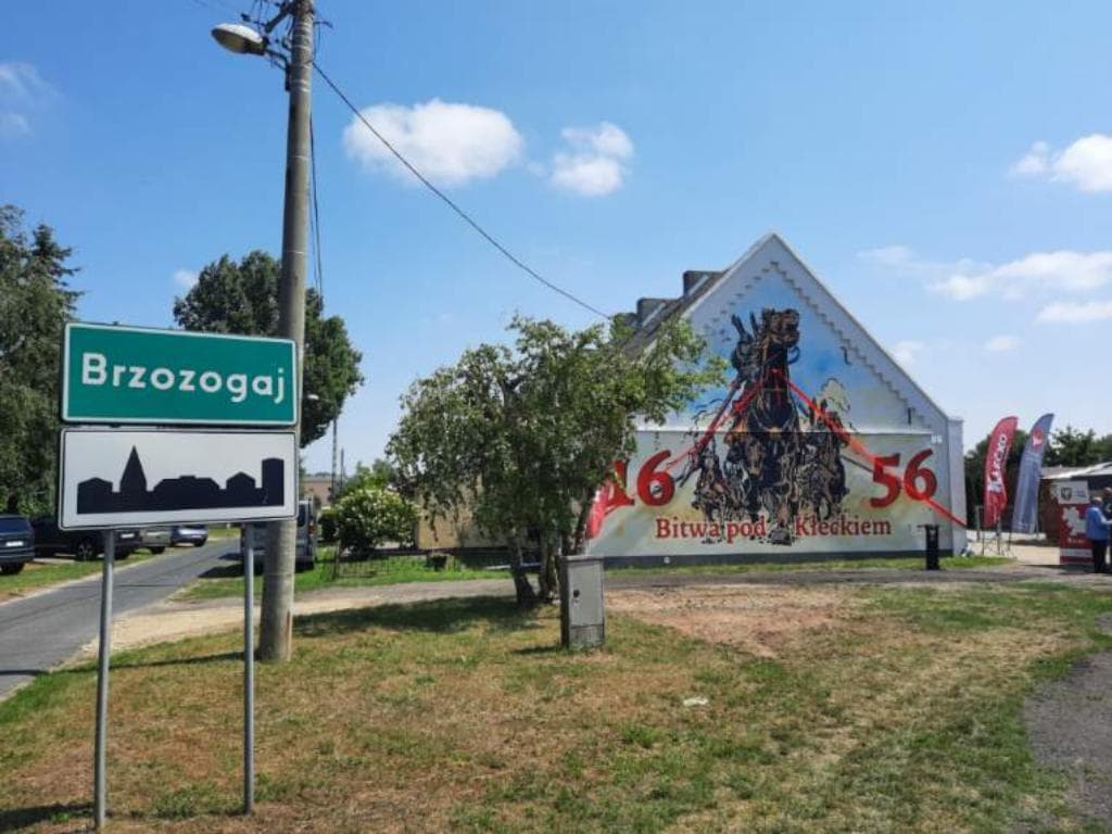 Mural na pamiątkę bitwy 13 lipca, 16:34 Burzogaj