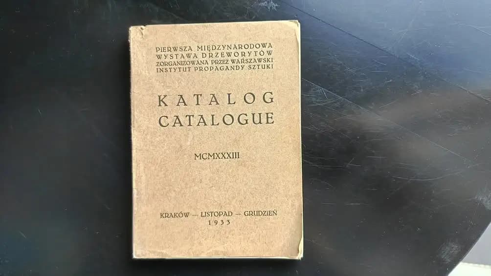 Muzeum w Kaliszu pozyskało rzadki katalog z drzeworytami Tadeusza Kulisiewicza