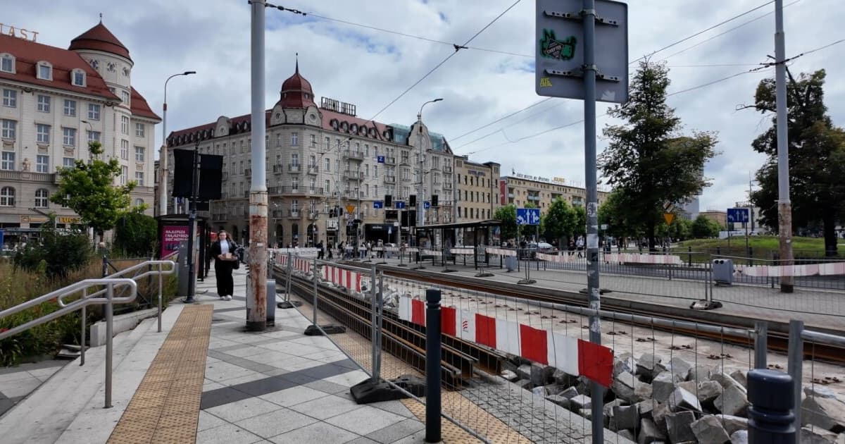 Na Dworzec Główny po szynach, ale nie tramwajowych