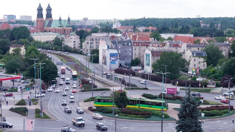 Na Rondzie Śródka Policja odnotowała już 46 zdarzeń drogowych