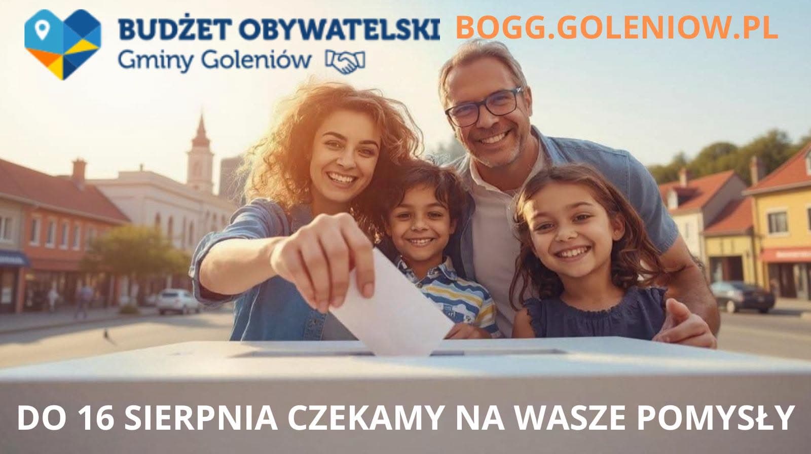 Nabór wniosków do Budżetu Obywatelskiego Gminy Goleniów trwa. Jeszcze miesiąc