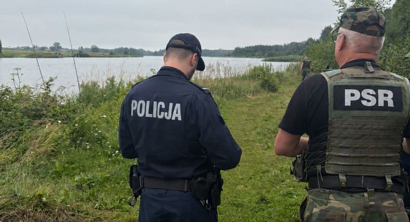 Nad Zalewem Niewiadoma mundurowi wzięli pod lupę wędkarzy