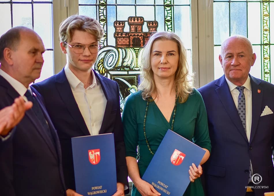 Najlepsi maturzyści w powiecie wągrowieckim nagrodzeni