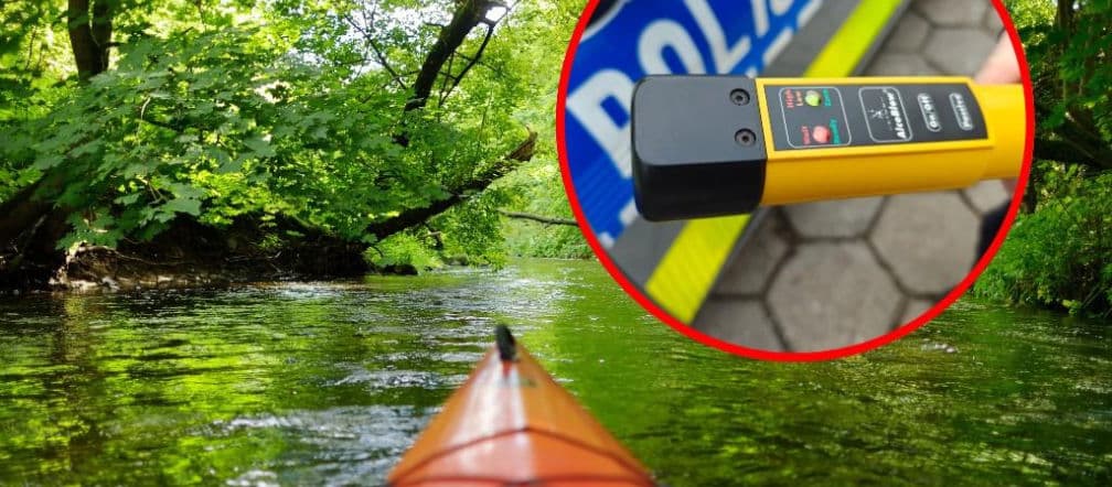 Najpierw pili, potem zgubili się na rzece. Kajakarze postawili służby na nogi