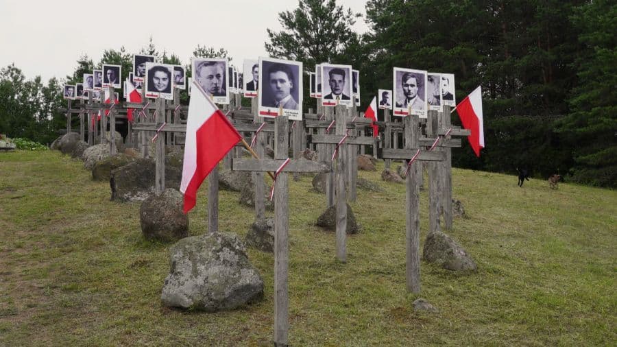 Największa sowiecka zbrodnia na Polakach po II wojnie światowej. W Gibach uczczono pamięć ofiar Obławy Augustowskiej
