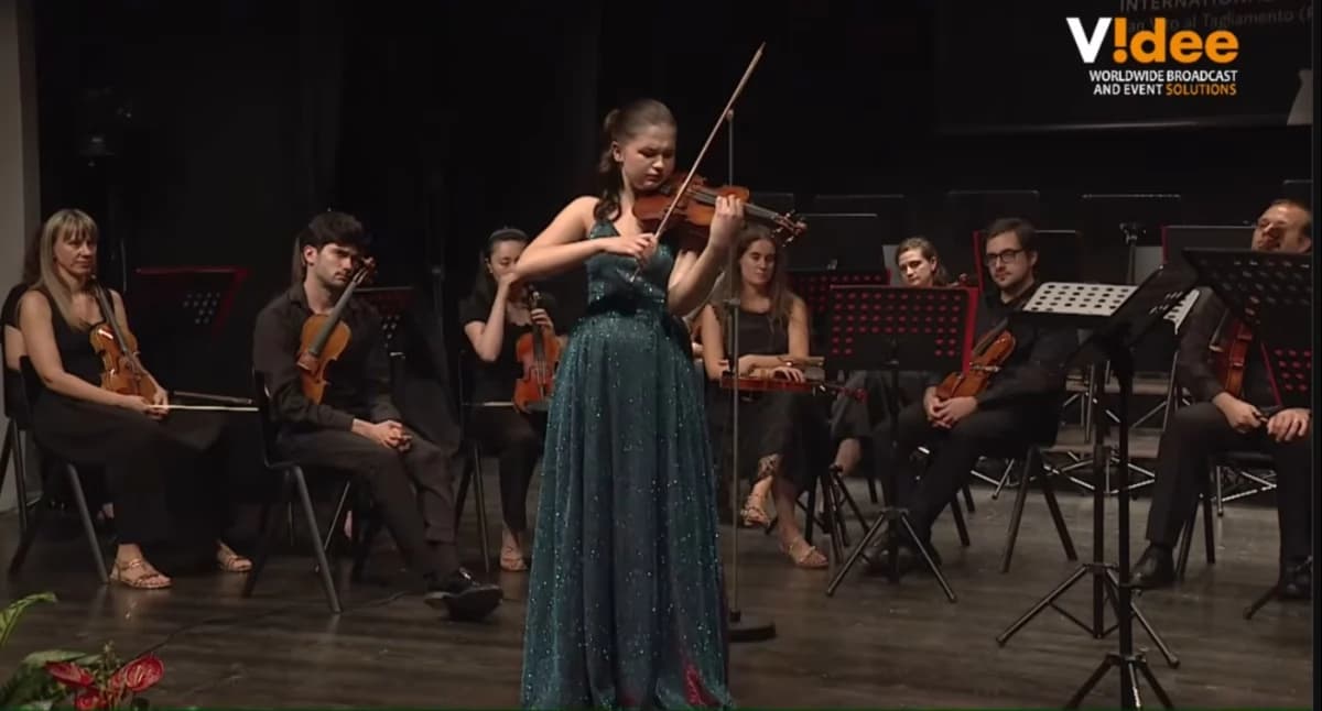 Natalia Dragan z Legnicy zwyciężyła w prestiżowym konkursie skrzypcowym we Włoszech
