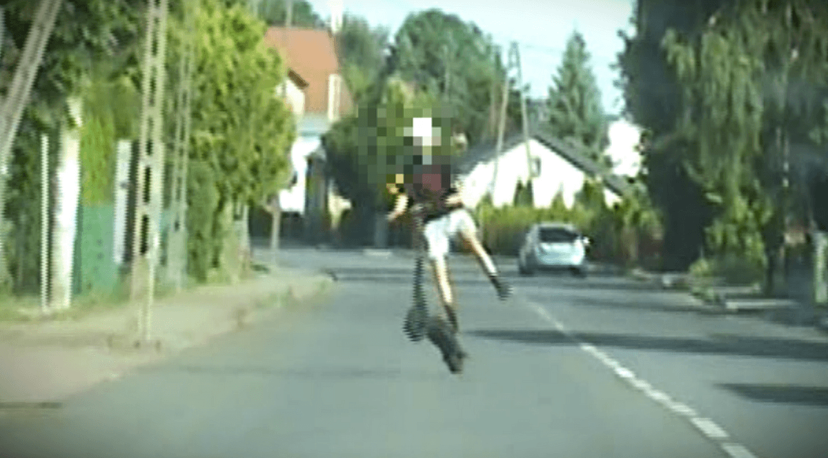 Niebezpieczne popisy 16‑latka na hulajnodze elektrycznej. Sprawa trafi do sądu rodzinnego