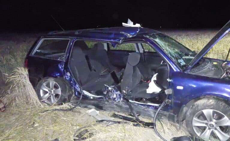 Niebezpieczny początek wakacji na drogach powiatu lublinieckiego. 12 osób trafiło do szpitali