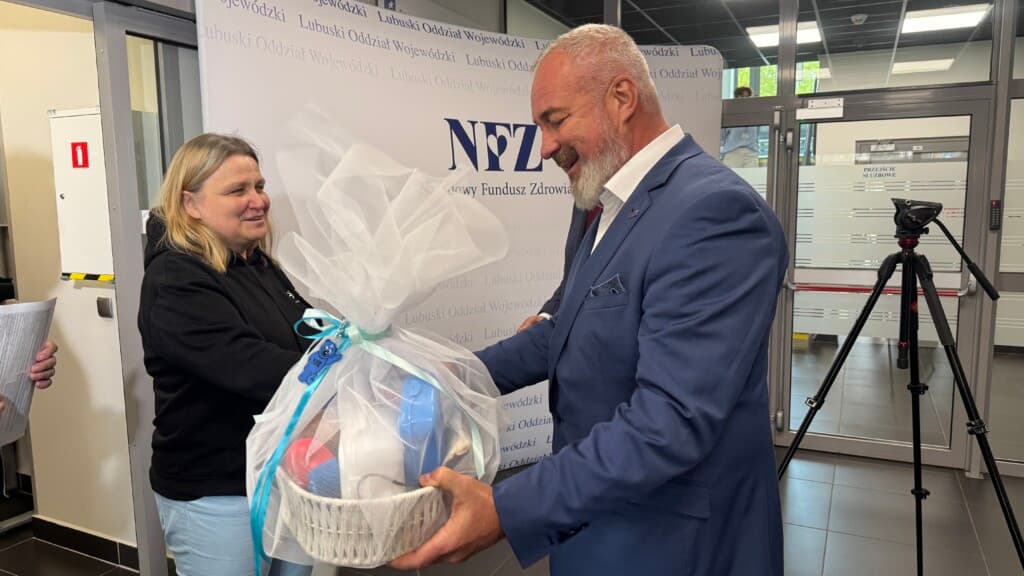 Niespodzianka w zielonogórskim NFZ. Milionowy klient obsłużony na Podgórnej