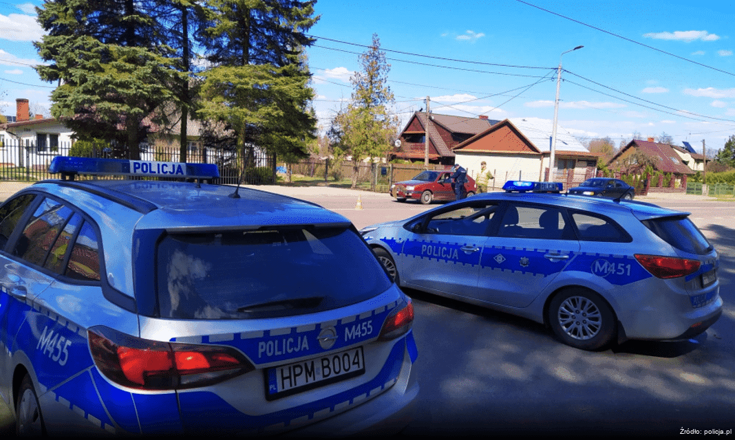 Nietrzeźwi rowerzyści zatrzymani przez policję w Piasecznie