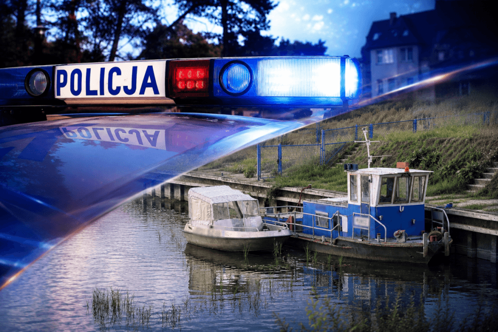 Nietypowe włamanie w porcie nad Narwią. “Turysta” wyjadł jedzenie, wypił alkohol i zniszczył motorówki!