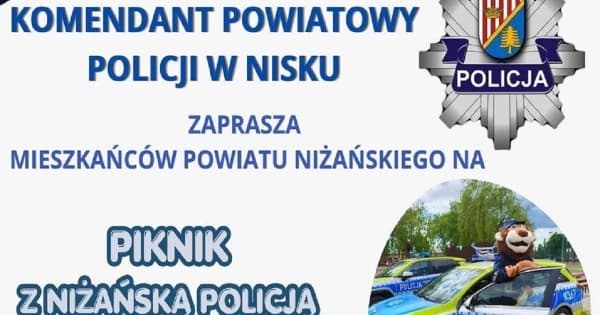 Niżańska policja zaprasza na piknik rodzinny