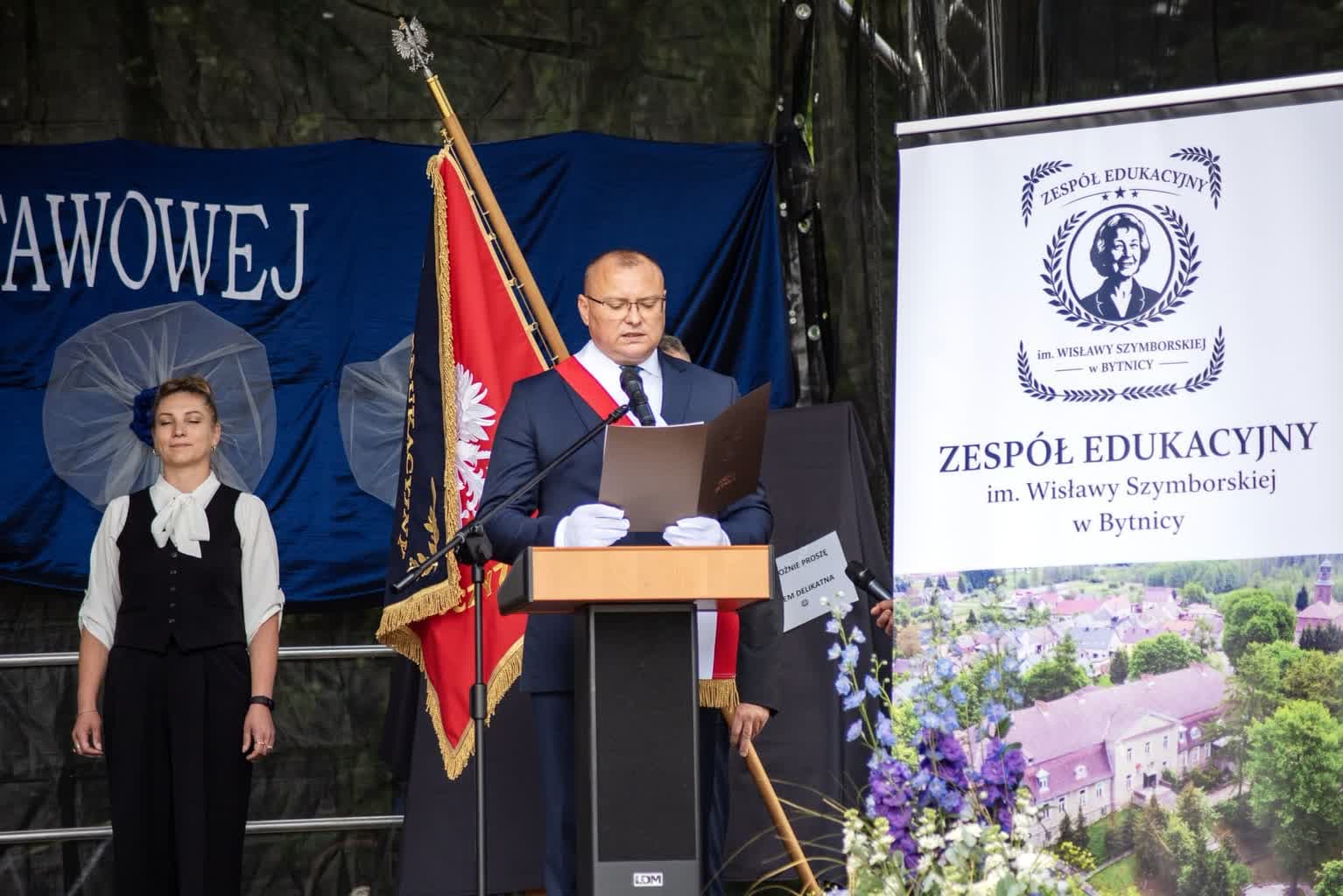 Noblistka patronką szkoły w Bytnicy