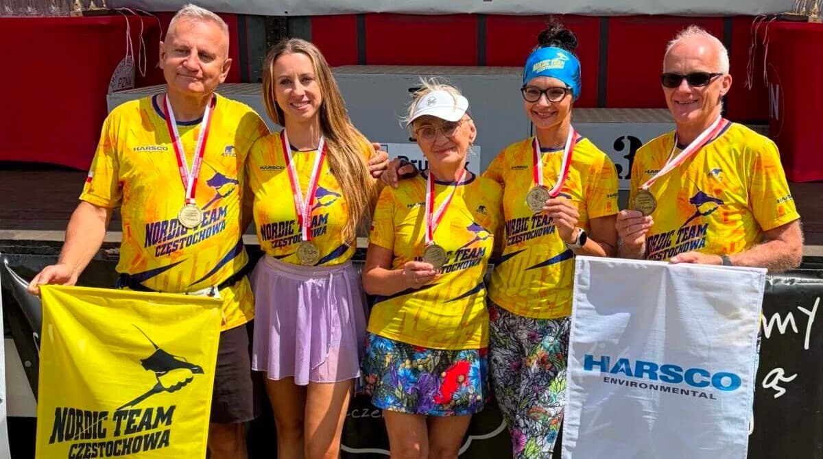 Nordic Team Częstochowa – z kijkami po mistrzowskie medale