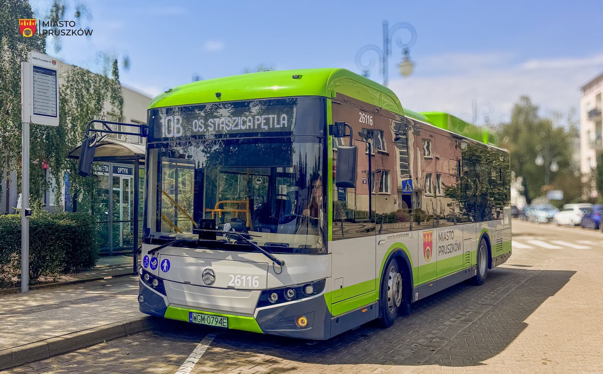 Nowa komunikacja w Pruszkowie: Wykonano 99% kursów, będą poprawki