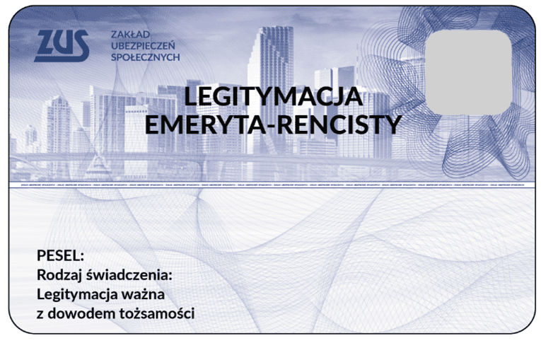 Nowe wzory legitymacji emeryta-rencisty