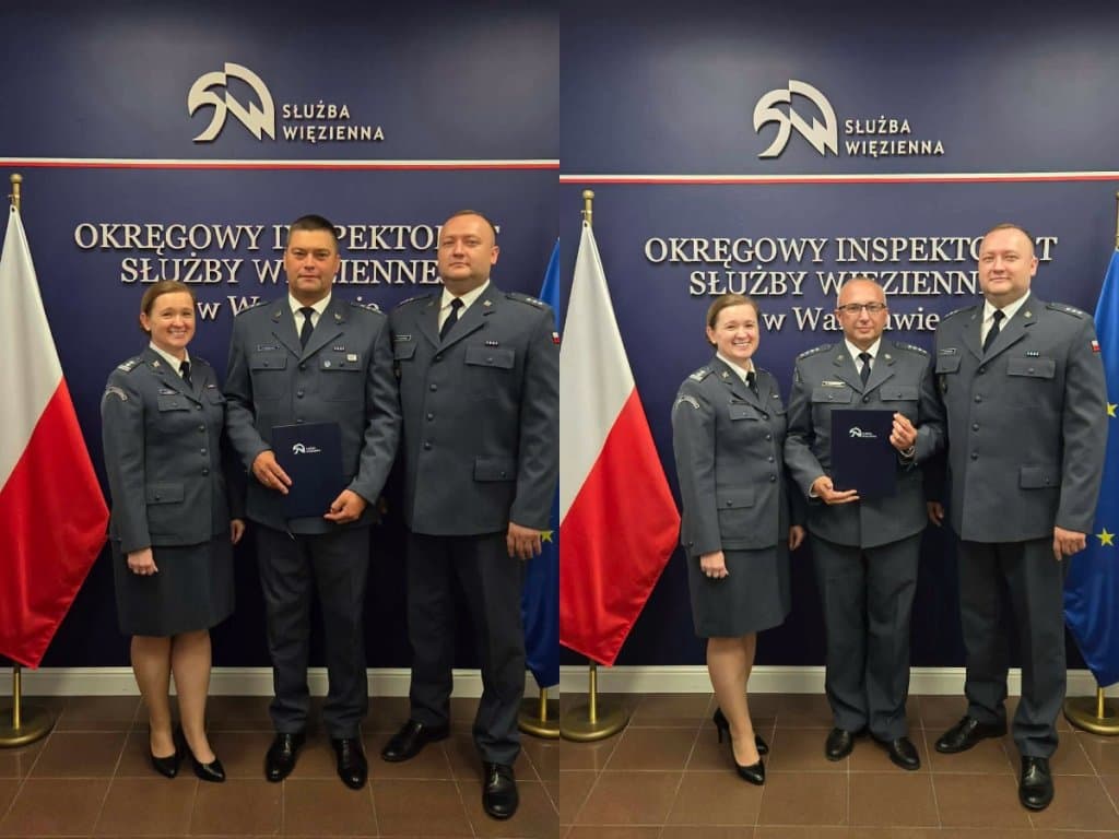 Nowi zastępcy dyrektora Zakładu Karnego w Przytułach Starych