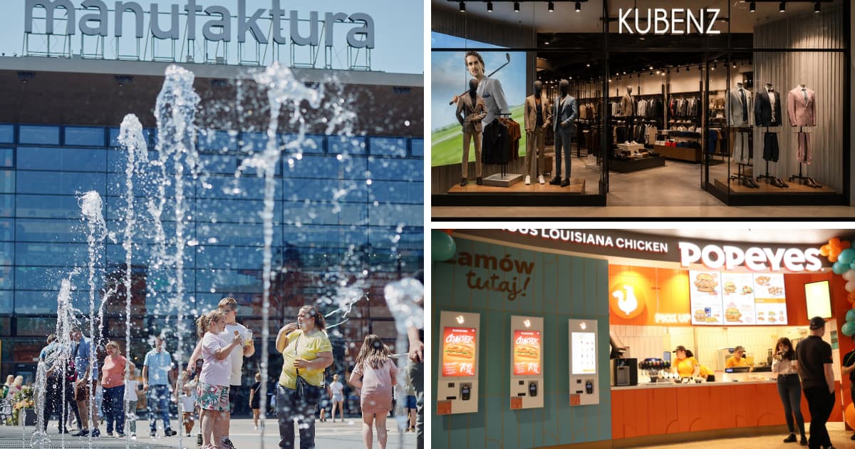 Nowości w Manufakturze, Galerii Łódzkiej, Porcie i Sukcesji. Sklepy, restauracje i więcej