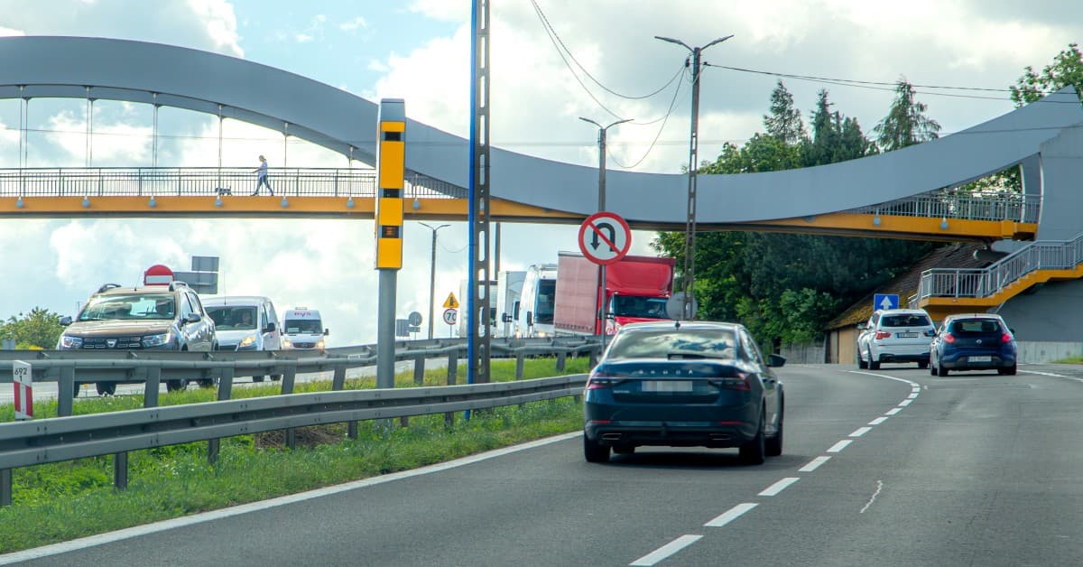 Nowy fotoradar na Zakopiance w Jaworniku. Kierowcy jadący do Myślenic muszą uważać