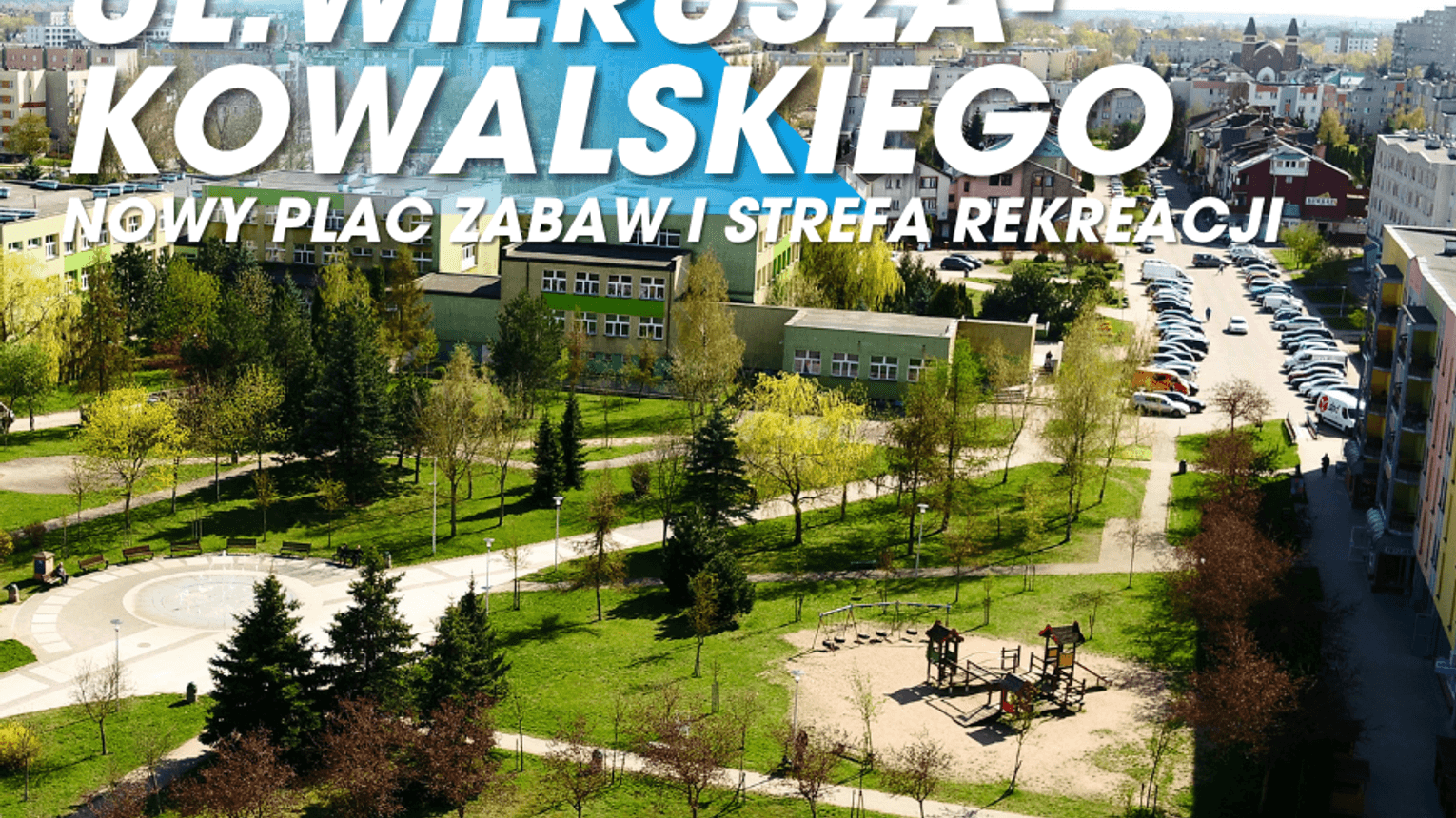 Nowy plac zabaw powstanie przy ul. Wierusza-Kowalskiego w Suwałkach. Przetarg rozstrzygnięty