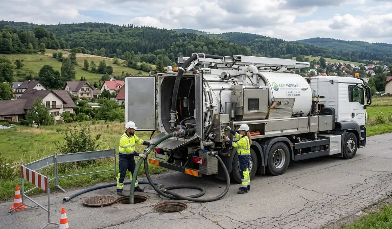 Nowy pojazd za ponad 300 tys. zł trafił do PUK Korzenna. Ma zapewnić sprawną obsługę kanalizacji