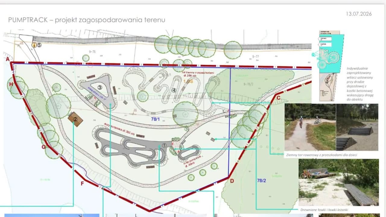 Nowy projekt zagospodarowania terenu