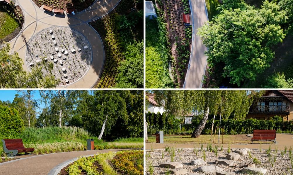 Nowy skwer w Dziwnówku gotowy. Burmistrz zaprasza do zielonej oazy