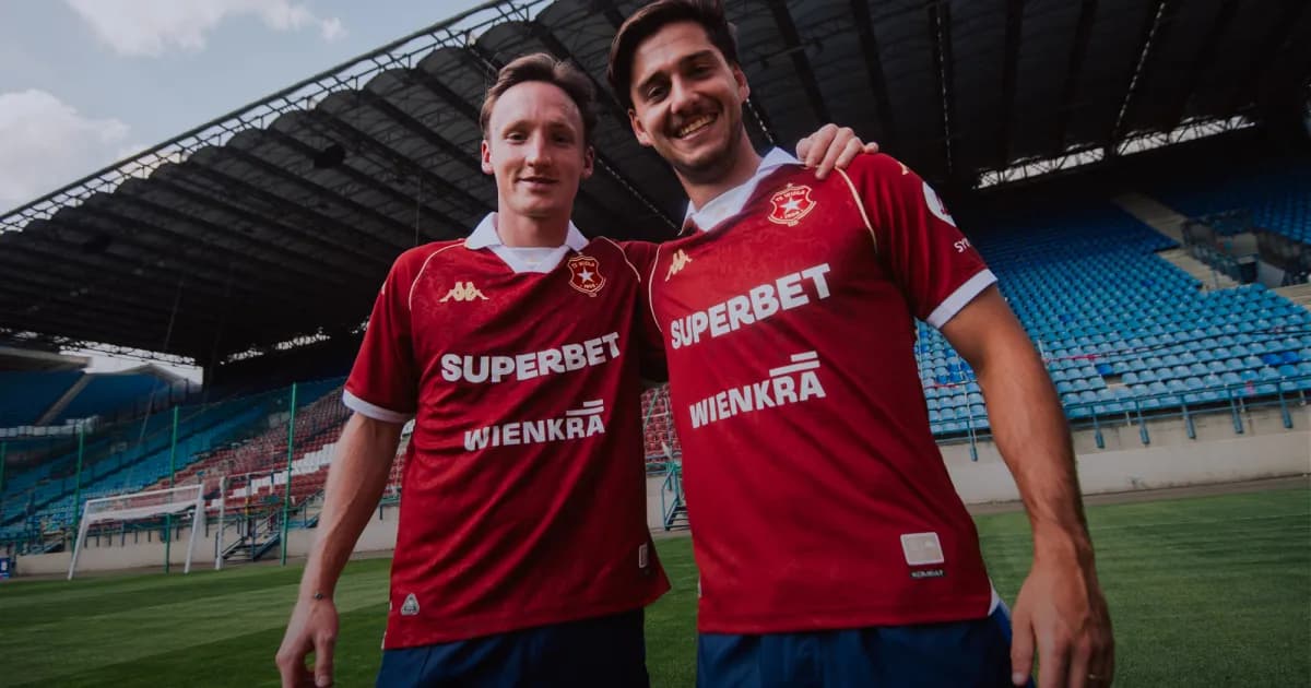 Nowy sponsor główny na koszulkach Wisły Kraków. To krakowska firma