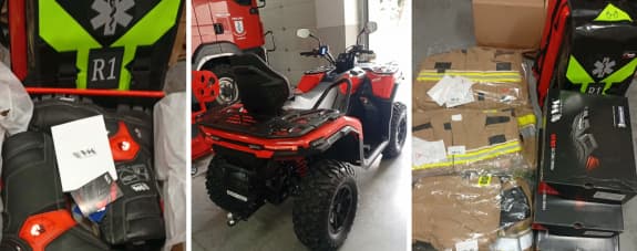 Nowy sprzęt i wkrótce quad