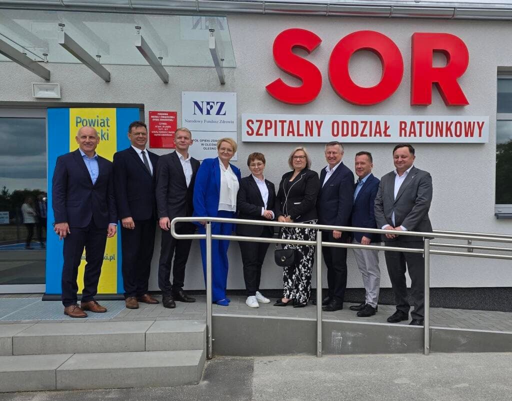 Nowy Szpitalny Oddział Ratunkowy w Oleśnie został oficjalnie oddany do użytku!