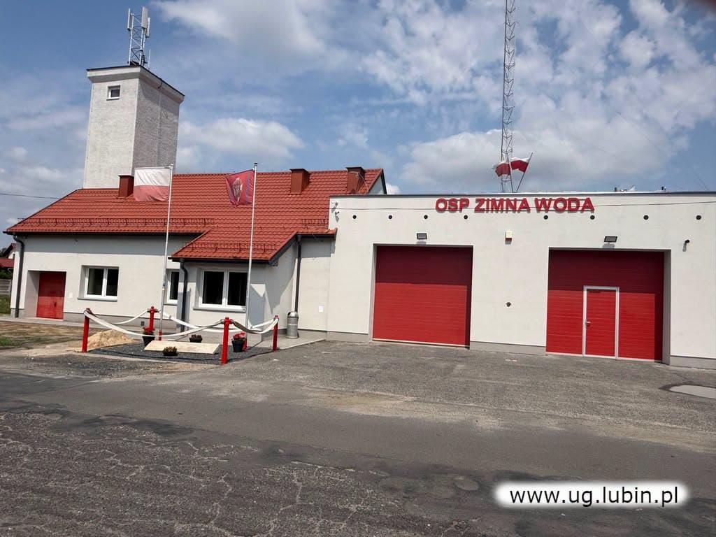 Nowy wygląd i oszczędności. Koniec prac przy remizie w Zimnej Wodzie