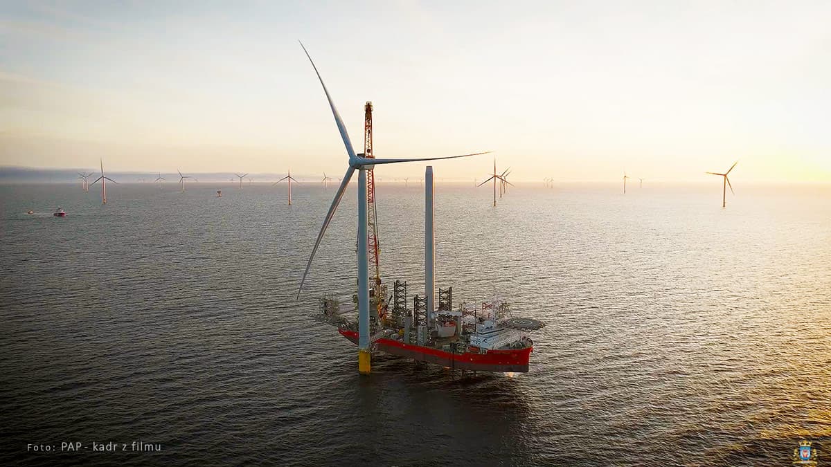 OCEAN WINDS na PSEW 2026: W 2028 roku popłynie prąd z pierwszej farmy wiatrowej na Bałtyku.