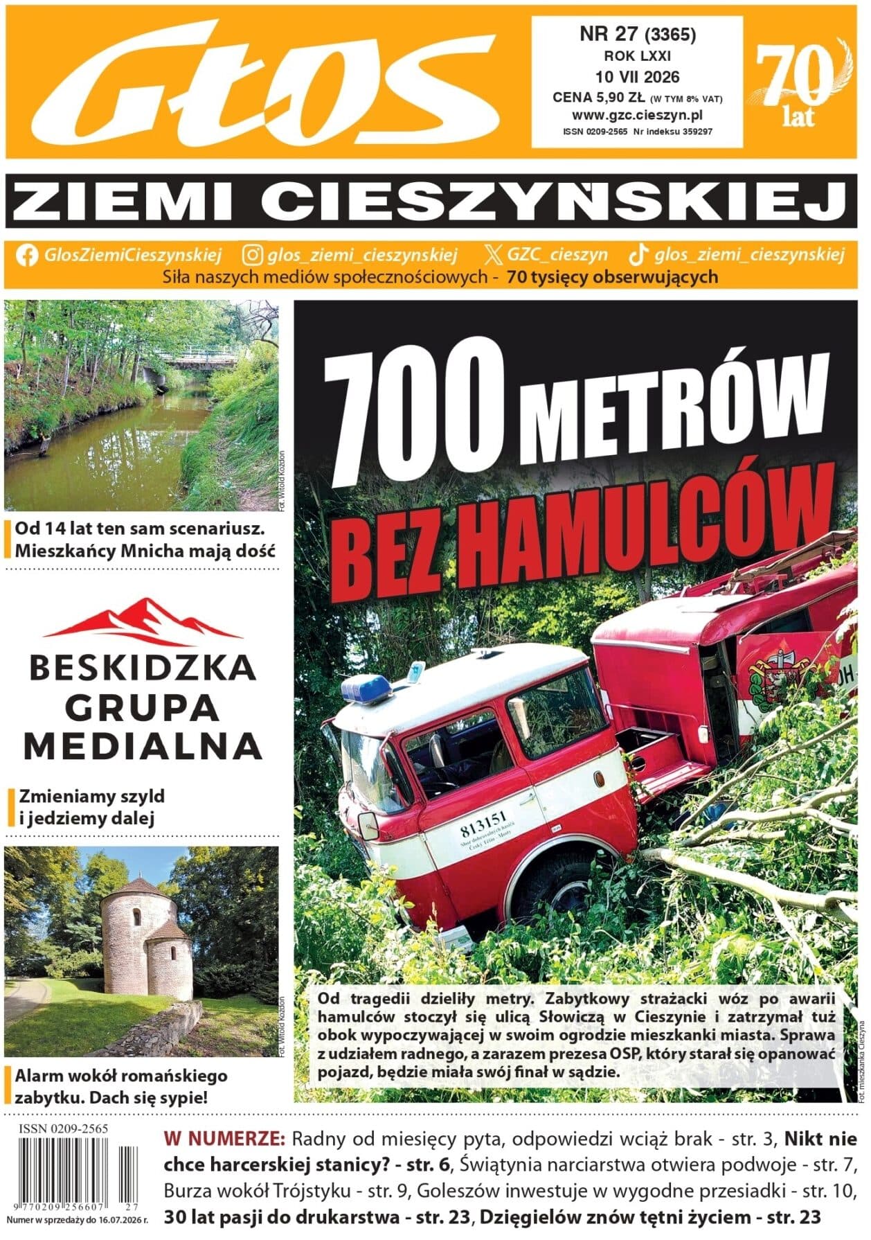 Od tragedii o krok. O czym przeczytacie w nowym „Głosie”?