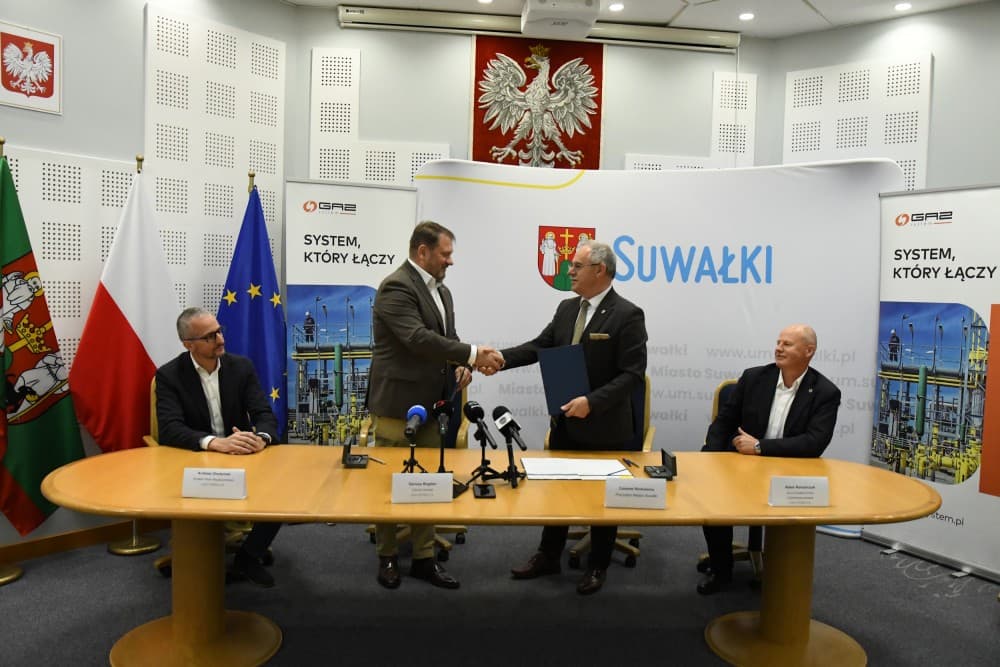 Odporność cyfrowa zaczyna się lokalnie. Porozumienie pomiędzy GAZ-SYSTEM i Suwałkami