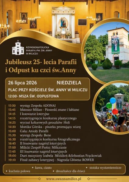 Odpust św. Anny połączony z 25-leciem parafii