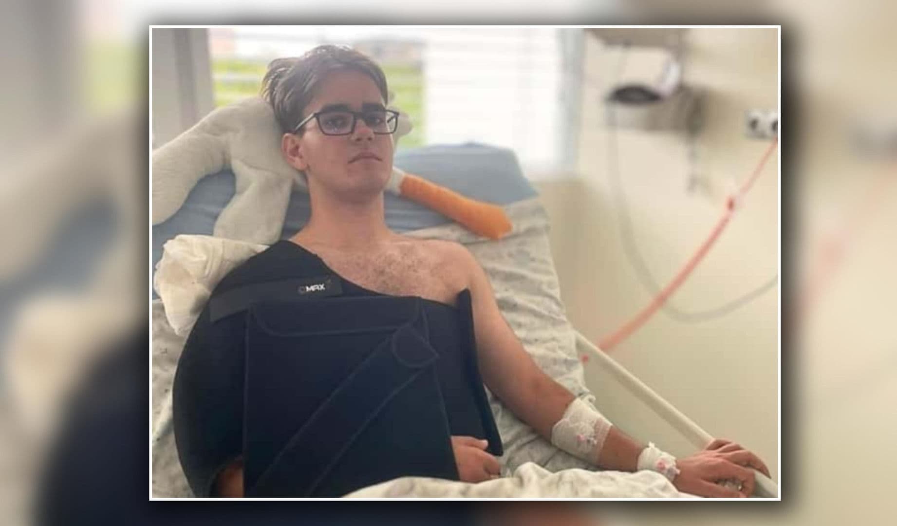 Ogromna tragedia Jeden upadek przekreślił marzenia 17-letniego Janka. Teraz toczy najważniejszą walkę