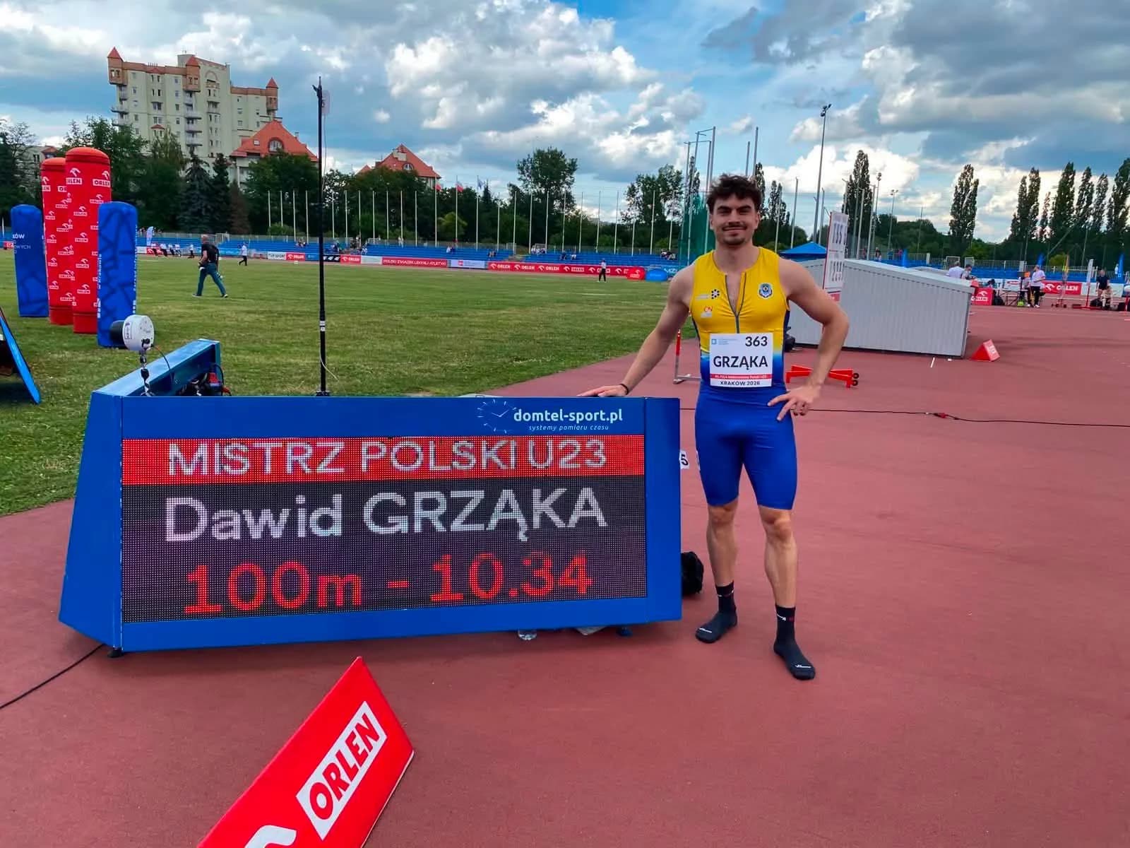 Ogromny sukces sportowca z Krotoszyna. Zdobył złoty medal mistrzostw Polski