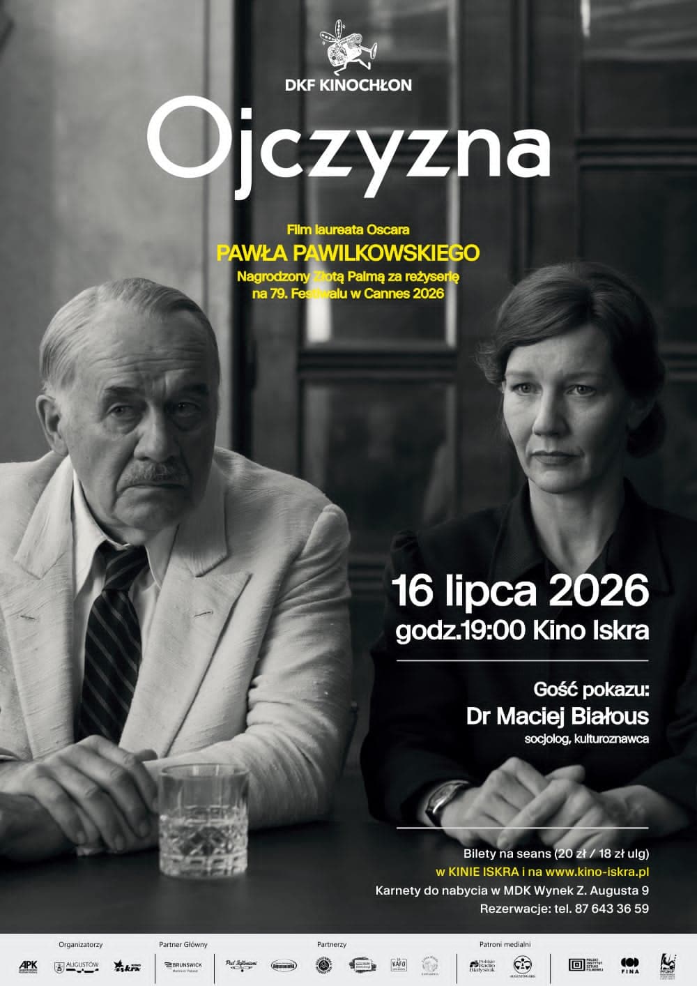Ojczyzna Pawła Pawlikowskiego – zaprasza DKF KINOCHŁON