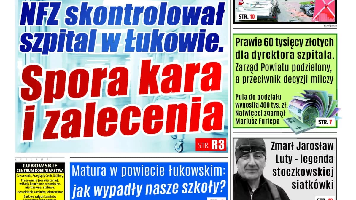 OKŁADKAWspólnota Łukowska nr 28/2026 r